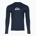 Bluză cu mânecă lungă pentru înot copii Quiksilver Solid Streak navy blazer