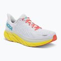 Pantofi de alergare pentru bărbați HOKA Clifton 8 Wide alb 1121374-BDBI