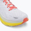 Pantofi de alergare pentru bărbați HOKA Clifton 8 Wide alb 1121374-BDBI 7