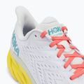 Pantofi de alergare pentru bărbați HOKA Clifton 8 Wide alb 1121374-BDBI 8