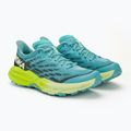 Încălțăminte de alergat pentru femei HOKA Speedgoat 5 coastal shade/green glow 4