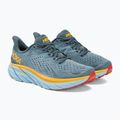 Pantofi de alergare pentru bărbați HOKA Clifton 8 gri deschis 1119393-GBMS 5