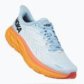 Pantofi de alergare pentru femei HOKA Clifton 8 Wide cântec de vară / flux de gheață 8