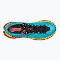 HOKA Tecton X, pantofi de alergare pentru bărbați, albastru scufundat/roz violet 9
