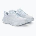 Încălțăminte de alergat pentru femei HOKA Bondi 8 white/white 4