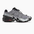 Pantofi de alergare bărbați Salomon Speedcross 6 Wide quiet shade/black/pearl blue 2