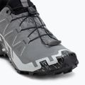 Pantofi de alergare bărbați Salomon Speedcross 6 Wide quiet shade/black/pearl blue 7