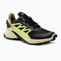 Încălțăminte de alergat pentru bărbați Salomon Supercross 4 GTX negru-verde L41731700