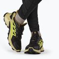 Încălțăminte de alergat pentru bărbați Salomon Supercross 4 GTX negru-verde L41731700 3