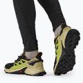 Încălțăminte de alergat pentru bărbați Salomon Supercross 4 GTX negru-verde L41731700 4