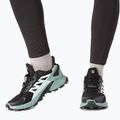Încălțăminte de alergat pentru femei Salomon Supercross 4 GTX negru-albastră L41735500 18
