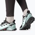 Încălțăminte de alergat pentru femei Salomon Supercross 4 GTX negru-albastră L41735500 19