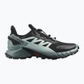 Încălțăminte de alergat pentru femei Salomon Supercross 4 GTX negru-albastră L41735500 13