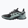 Încălțăminte de alergat pentru femei Salomon Supercross 4 GTX negru-albastră L41735500 14