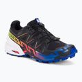 Salomon Speedcross 6 GTX pantofi de alergare pentru bărbați negru/surf the web/safety yellow