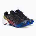Salomon Speedcross 6 GTX pantofi de alergare pentru bărbați negru/surf the web/safety yellow 7
