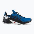 Încălțăminte de alergat pentru bărbați Salomon Supercross 4 GTX albastră L47119600 2