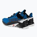 Încălțăminte de alergat pentru bărbați Salomon Supercross 4 GTX albastră L47119600 5
