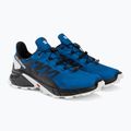 Încălțăminte de alergat pentru bărbați Salomon Supercross 4 GTX albastră L47119600 6