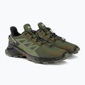 Încălțăminte de alergat pentru bărbați Salomon Supercross 4 verde L47205100 6