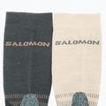 Salomon X Ultra Access Crew 2 perechi de șosete de drumeție ebony/rainy day trekking 4