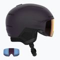 Cască de schi Salomon Driver Prime Sigma Plus S2/S3 night shade/silver pink/sky blue 8