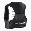 Vestă de alergare Salomon S/Lab Pulsar with 3 Flasks black/white 2