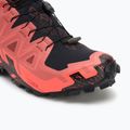 Încălțăminte de alergare pentru bărbați Salomon Spikecross 6 GTX cow hide/black/neon flame 7