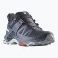 Încălțăminte de trekking pentru bărbați Salomon X Ultra 4 GTX carbon/bering sea/pearl blue 8