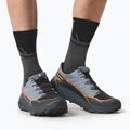 Pantofi de alergare pentru bărbați Salomon Thundercross GTX flint stone/carbon/orange pepper 4