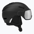 Cască de schi Salomon Pioneer Visor negru/argintiu