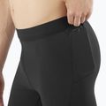 Pantaloni scurți de alergare pentru bărbați Salomon Sense Aero Tights deep black 4