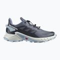 Încălțăminte de alergare pentru femei Salomon Supercross 4 grisaille/white/cashmere blue 9