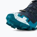 Încălăminte de alergat pentru bărbați Salomon Speedcross 6 carbon/tahitian tide/white 8
