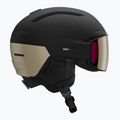 Cască de schi Salomon Driver Prime Sigma Plus black/light bronze met/blackgold/ice blue 2