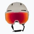 Cască de schi Salomon Osmo Pro Sigma Photo light bronze met/black/poppy red 2