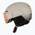 Cască de schi Salomon Osmo Pro Sigma Photo light bronze met/black/poppy red 4