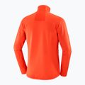 Bluză de trekking pentru bărbați Salomon Essential Lightwarm FZ cherry tomato 6