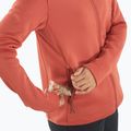 Bluză de trekking pentru bărbați Salomon Essential Midwarm Fz tandoori spice 3
