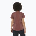 Tricou de trekking pentru femei Salomon Outline rum raisin 2
