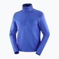 Bluză de trekking pentru bărbați Salomon Essential Midwarm HZ surf the web 6