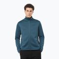 Bluză de trekking pentru bărbați Salomon Essential Midwarm Fz midnight navy