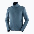 Bluză de trekking pentru bărbați Salomon Essential Midwarm Fz midnight navy 6