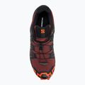 Încălțăminte de alergare pentru bărbați Salomon Speedcross 6 rum raisin/cherry tomato/cognac 5