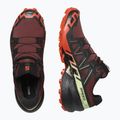 Încălțăminte de alergare pentru bărbați Salomon Speedcross 6 rum raisin/cherry tomato/cognac 13