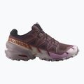 Pantofi de alergare damă Salomon Speedcross 6 catawba grape/papaya/deauville mauve 9