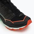 Încălțăminte de alergare pentru femei  Salomon Thundercross black/cherry tomato/electric green 7