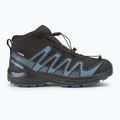 Încălțăminte de trekking pentru copii Salomon XA PRO V8 Mid WP black/neptune/alaskan blue 2