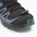 Încălțăminte de trekking pentru copii Salomon XA PRO V8 Mid WP black/neptune/alaskan blue 7