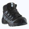 Încălțăminte de trekking pentru copii Salomon XA PRO V8 Mid WP black/neptune/alaskan blue 8